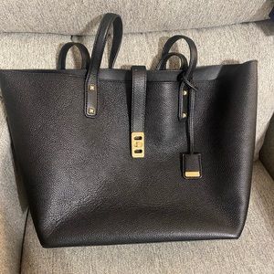 Michael Kors black leather tote